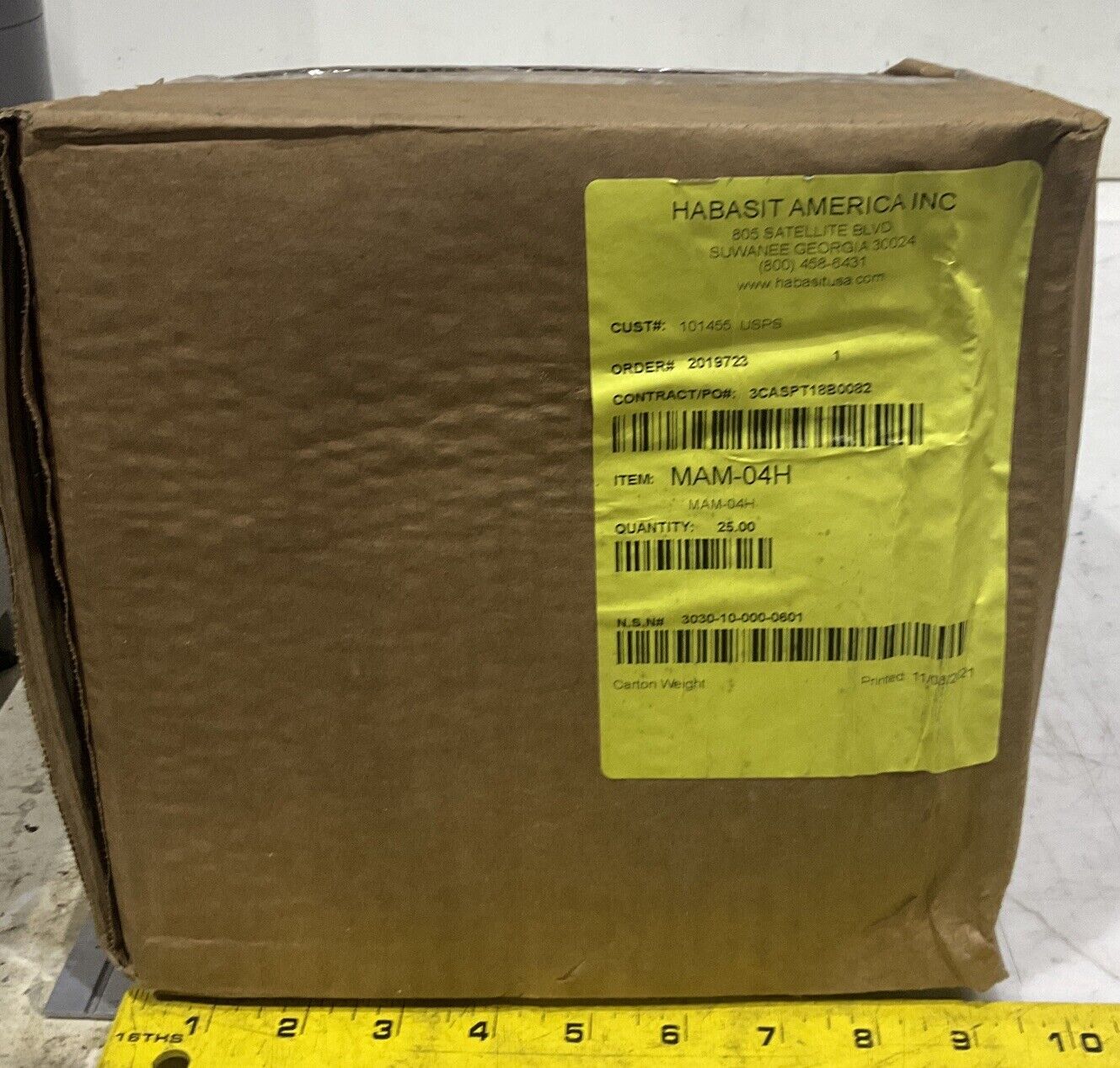 HABASIT MAM-04H CONVEYOR BELT LOT OF 25 U3S