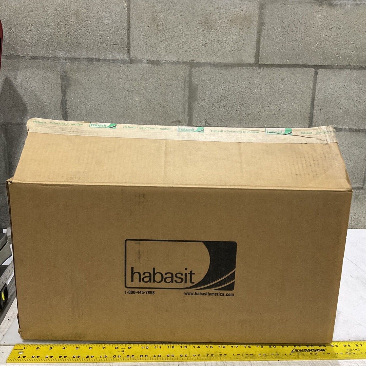 HABASIT M1220 MODULAR BELTING 24 IN X 153 IN 305 ROWS U3S