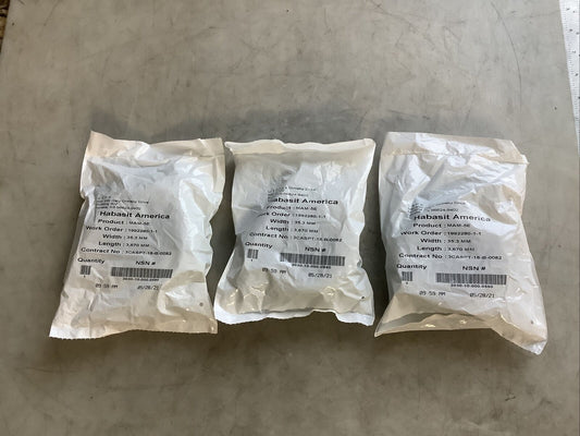 HABASIT AMERICA MAM-5E CONVEYOR BELTS 35.3 MM X 3670 MM U3S - LOT OF 3