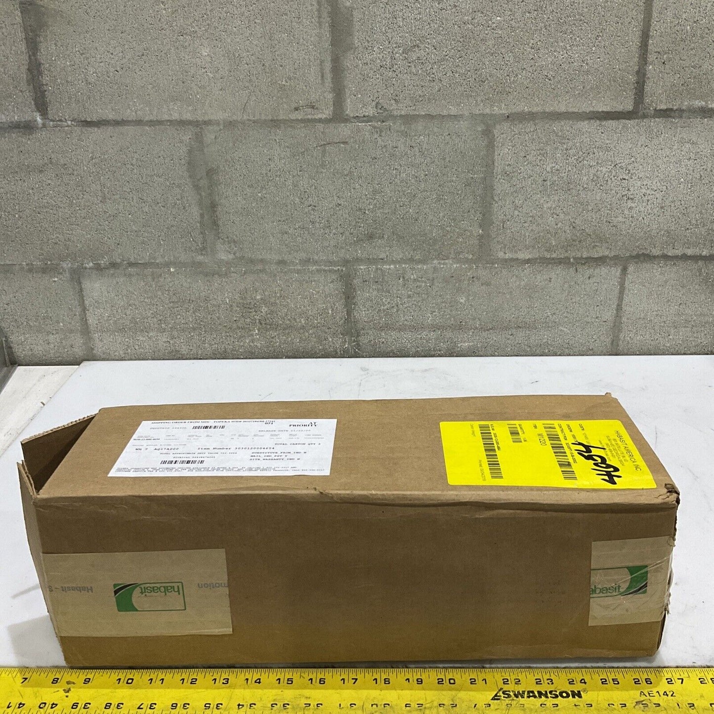 HABASIT AMERICA M1220 MODULAR BELTING 18 IN X 53 IN U3S