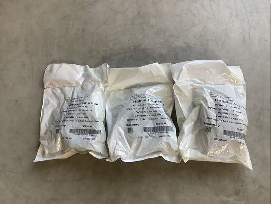 HABASIT AMERICA MAM-5E CONVEYOR BELTS 35 MM X 1830 MM U3S - LOT OF 3