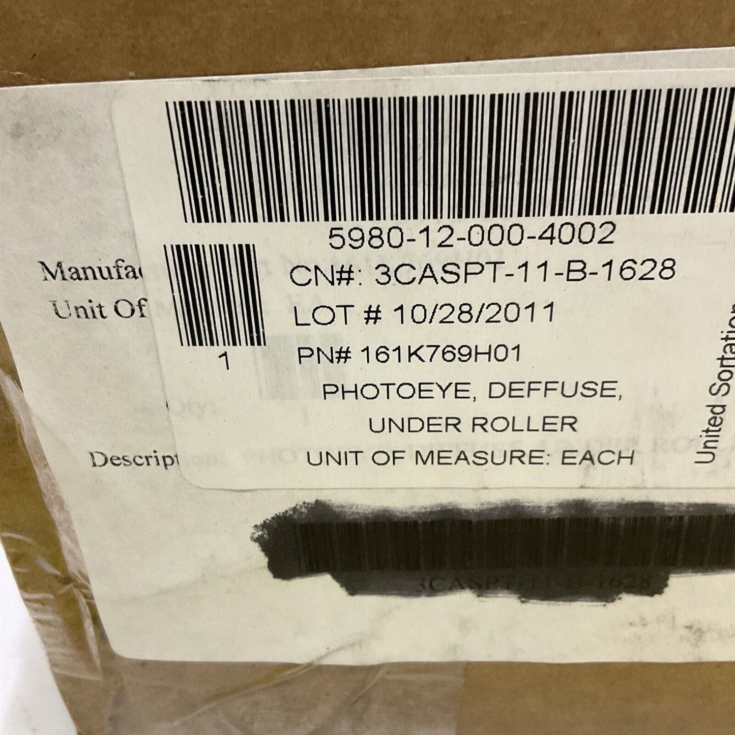 SICK WTR2-N551S06 OPTIC ELECTRONIC PHOTOELECTRIC PROXIMITY SWITCH U3S