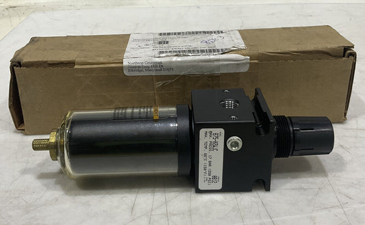 PARKER WATTS B75-02WJC 250PSI 125F MANUAL TWIST DRAIN 1/4” NPT FILTER REGULATOR U3S