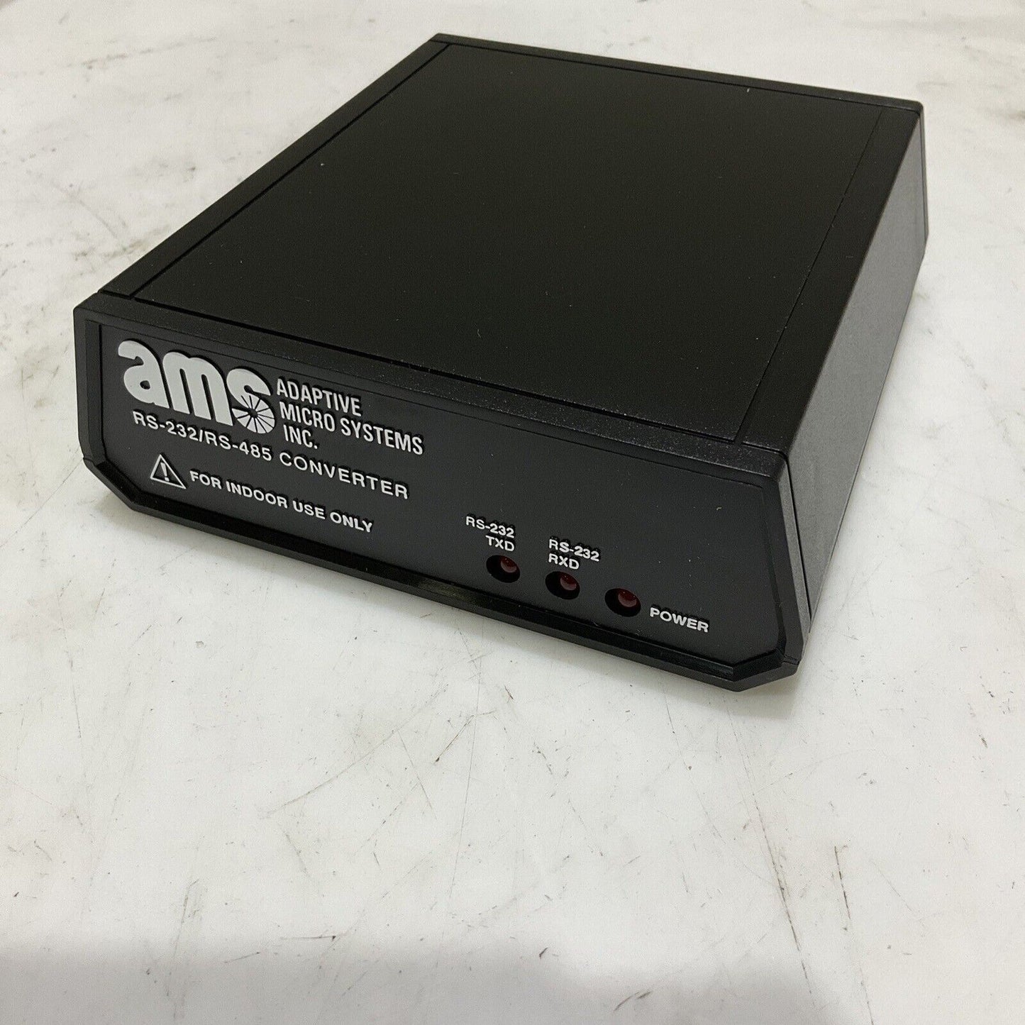 AMS RS-232/RS-485 10881111 CONVERTER 9 VAC 50/60 HZ .150A U3S