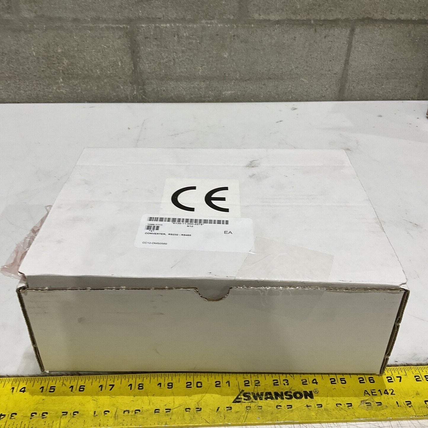 AMS RS-232/RS-485 10881111 CONVERTER 9 VAC 50/60 HZ .150A U3S