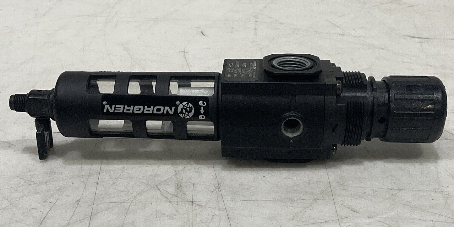 NORGREN  B72G-3AK-QW3-RMG PNEUMATIC FILTER/ REGULATOR 150 PSIG U3S