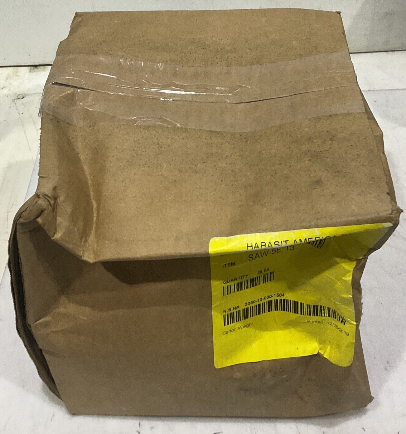 HABASIT SAW-5E 13 ENDLESS CONVEYOR BELT BOX OF 25 U3S