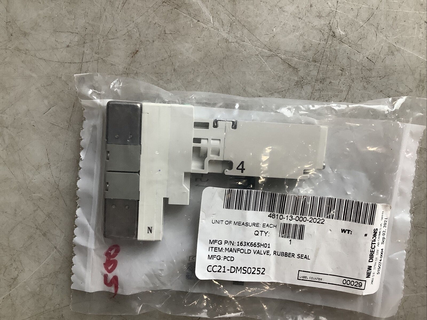 SMC VQ1401N-51 SOLENOID VALVE U3S