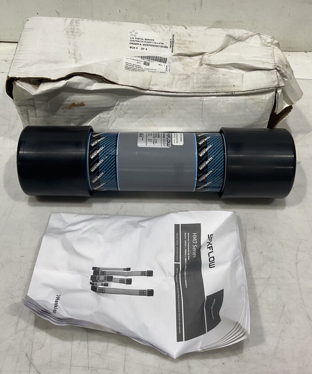 HANKISON SPXFLOW HMD20-3 MEMBRANE AIR DRYER 175 PSIG 12 BAR 150 F 66 C U3S