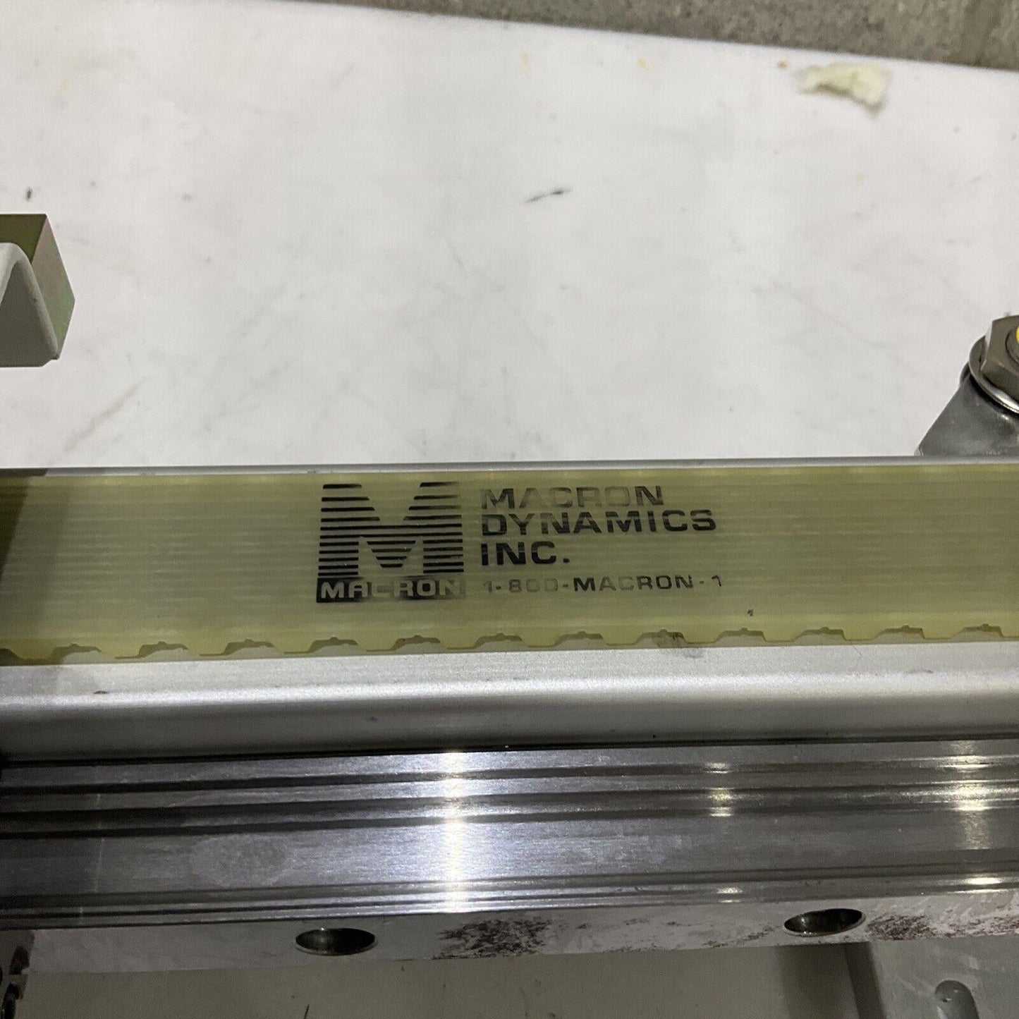 MACRON DYNAMICS 133K975H01 7878001 LINEAR ACTUATOR U3S