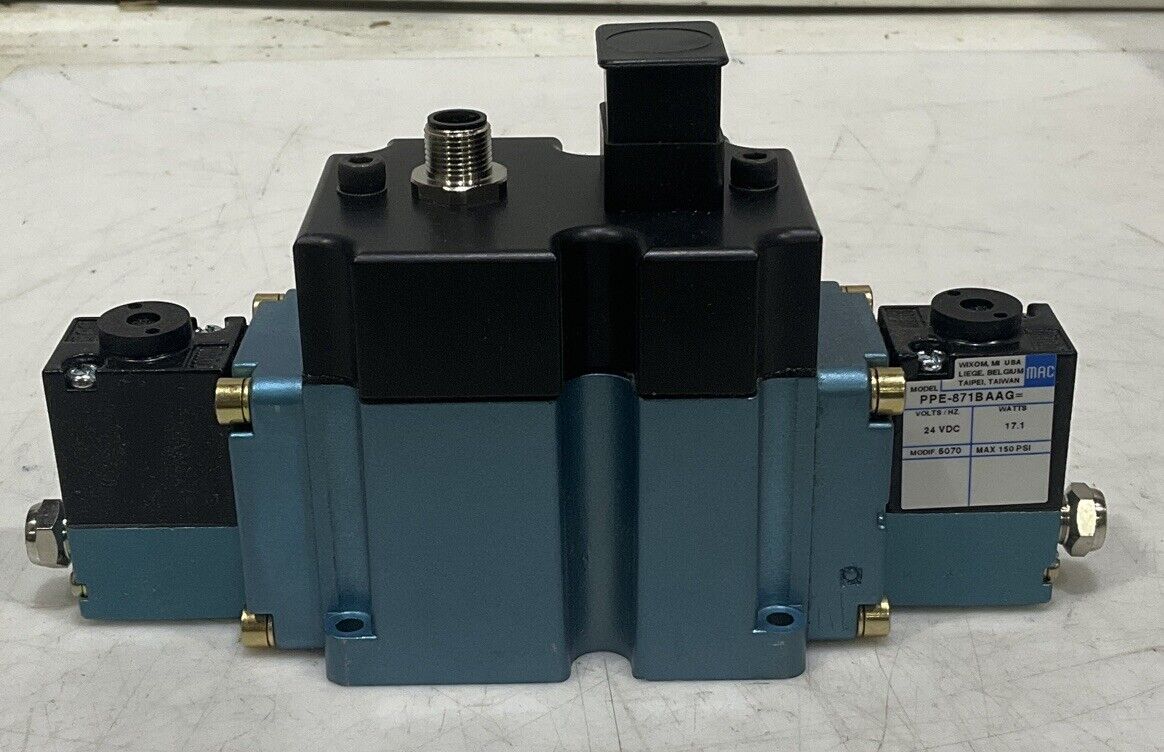 MAC 0629-FV6500B DOUBLE OPERATOR SOLENOID VALVE U3S