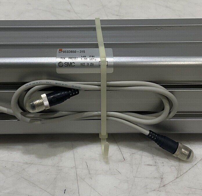 SMC CP95SDB50-315 DOUBLE ACTION FITTING PNEUMATIC CYLINDER U3S