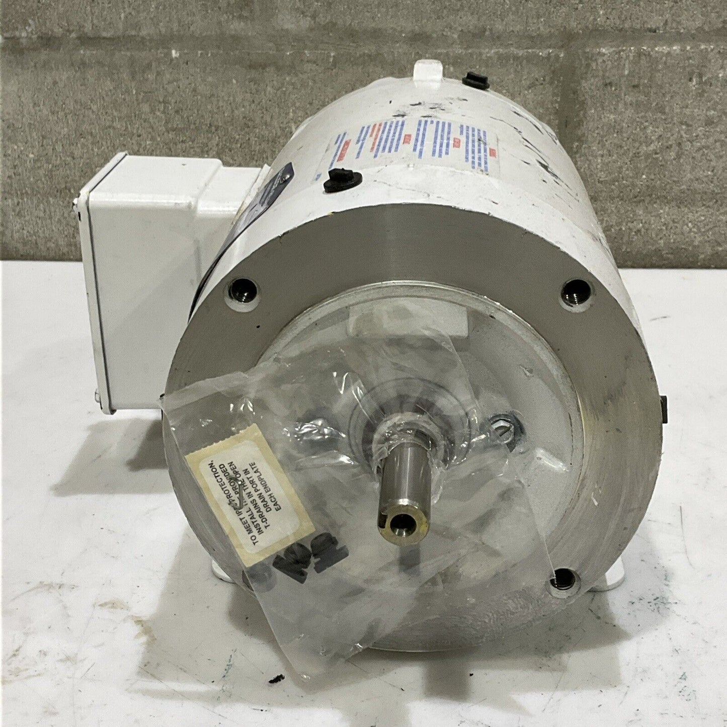 BALDOR RELIANCE CWDM3537 WASHDOWN DUTY MOTOR 208-230/460V 3450RPM .5 HP U4M