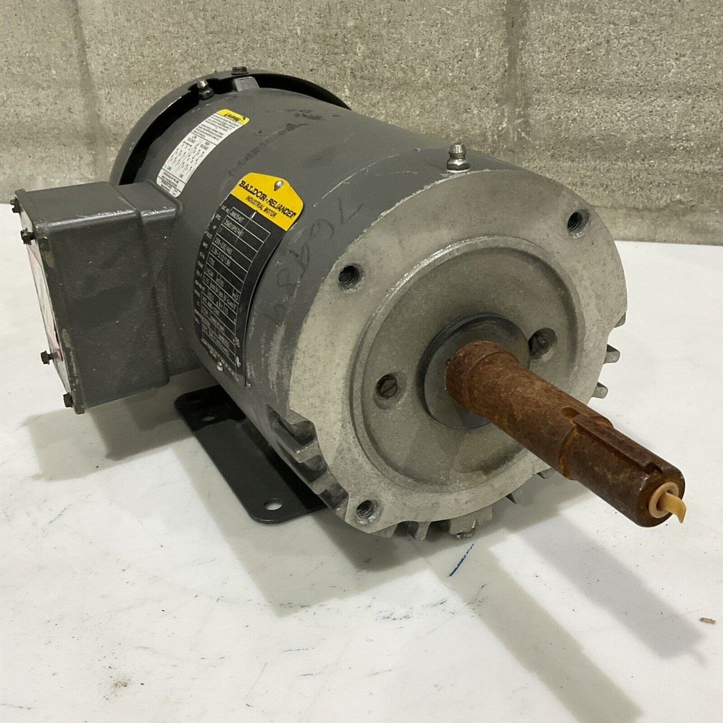 BALDOR RELIANCE JMM3546T INDISTRIAL MOTOR HP 1 208-230/460V 3.38 1750 RPM U4S