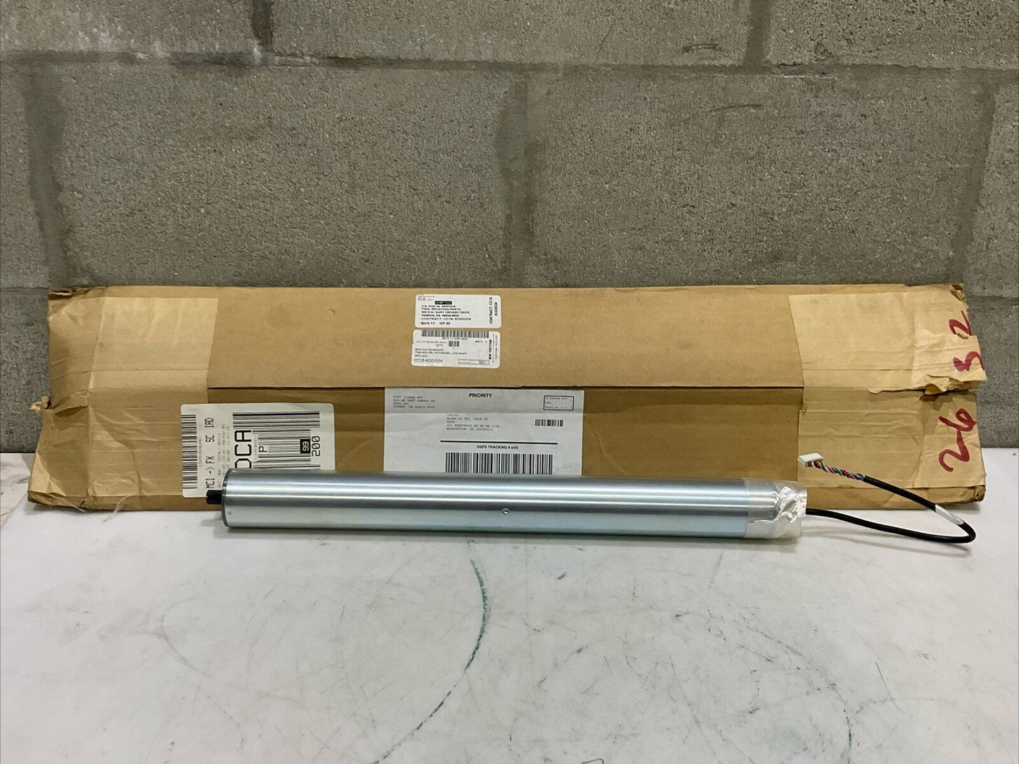 ID POWER MOLLER PM486FE-30-443-D-024-OS MOTORIZED CONVEYOR ROLLER U3S