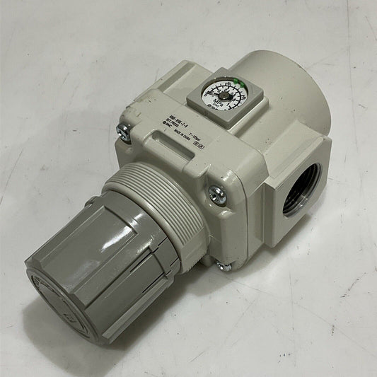 SMC AR60-N10E-Z-B PNEUMATIC REGULATOR 7-125 PSI  1” NPT U4M