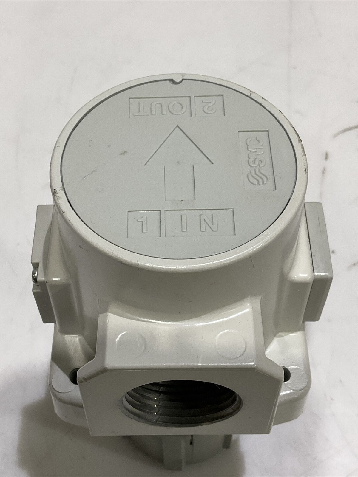 SMC AR60-N10E-Z-B PNEUMATIC REGULATOR 7-125 PSI  1” NPT U4M