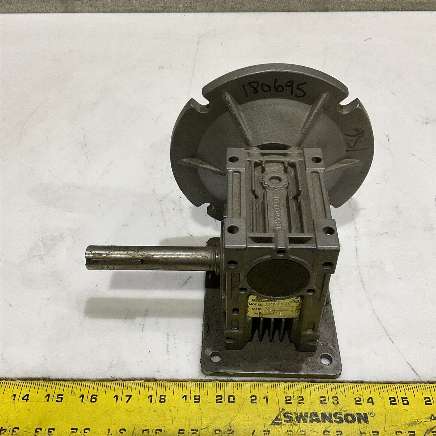 MOTOVARIO NMRV040 GEAR BOX RATIO 30 U4M