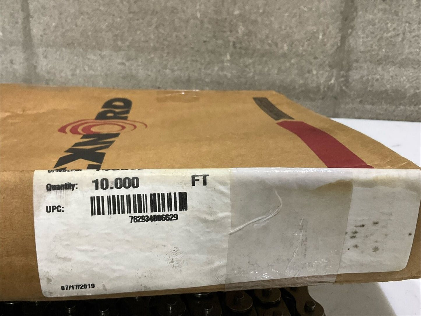 REXNORD 10353381 TABLE TOP CHAIN BC 63 SSL-DIA FDA LUBE 10 FT U4M