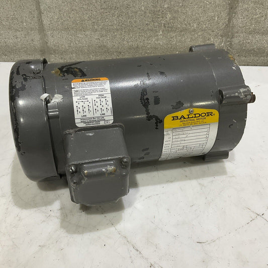 BALDOR DODGE VM3543 INDUSTRIAL MOTOR .75 HP 460V 1140 RPM U4M