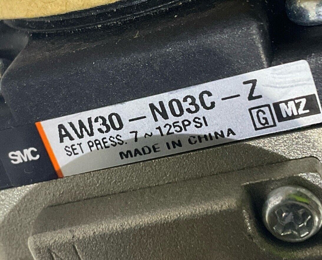 SMC AW30-N03C-Z PNEUMATIC FILTER REGULATOR U3S