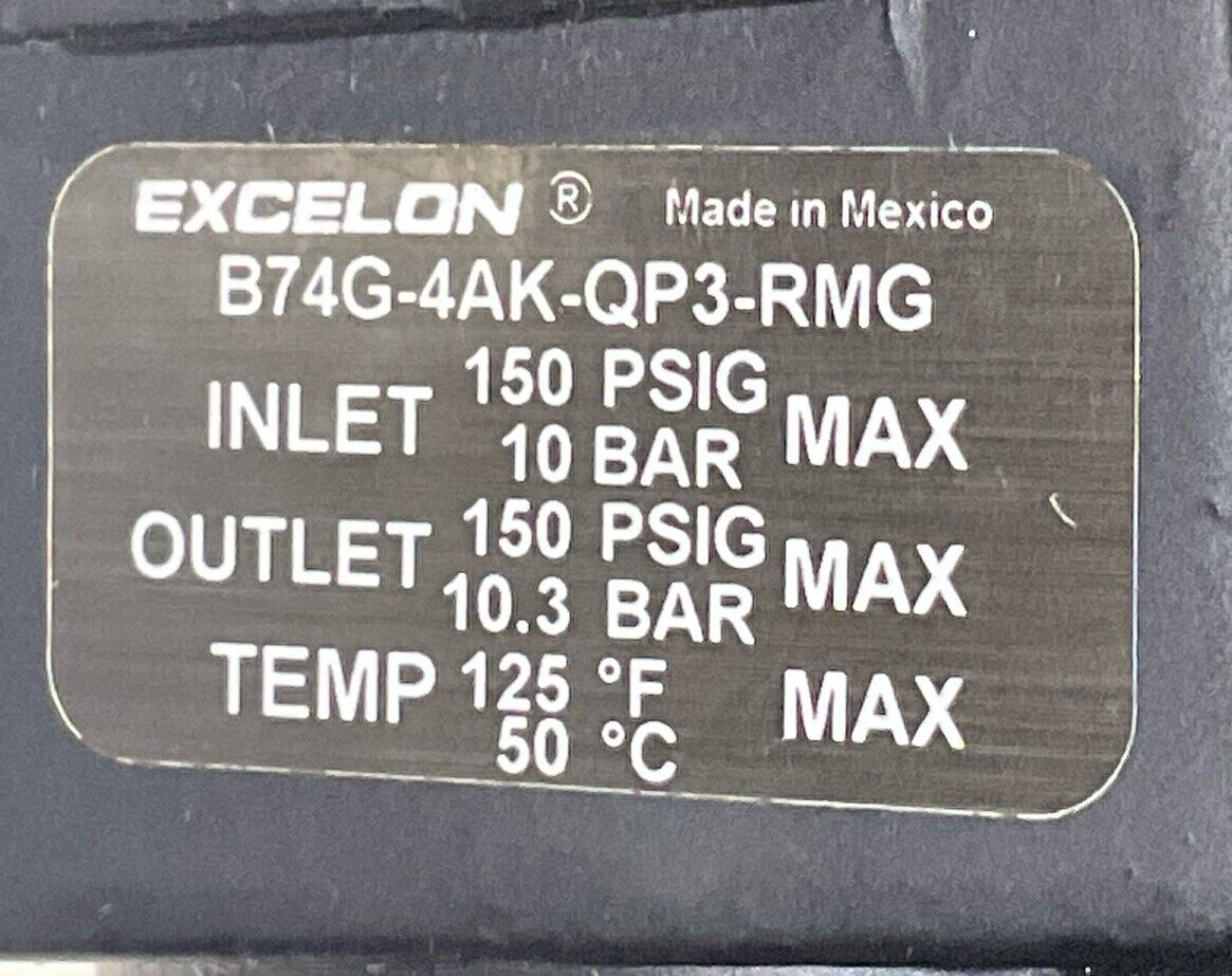 NORGREN B74G-4AK-QP3-RMG FILTER/REGULATOR U3S