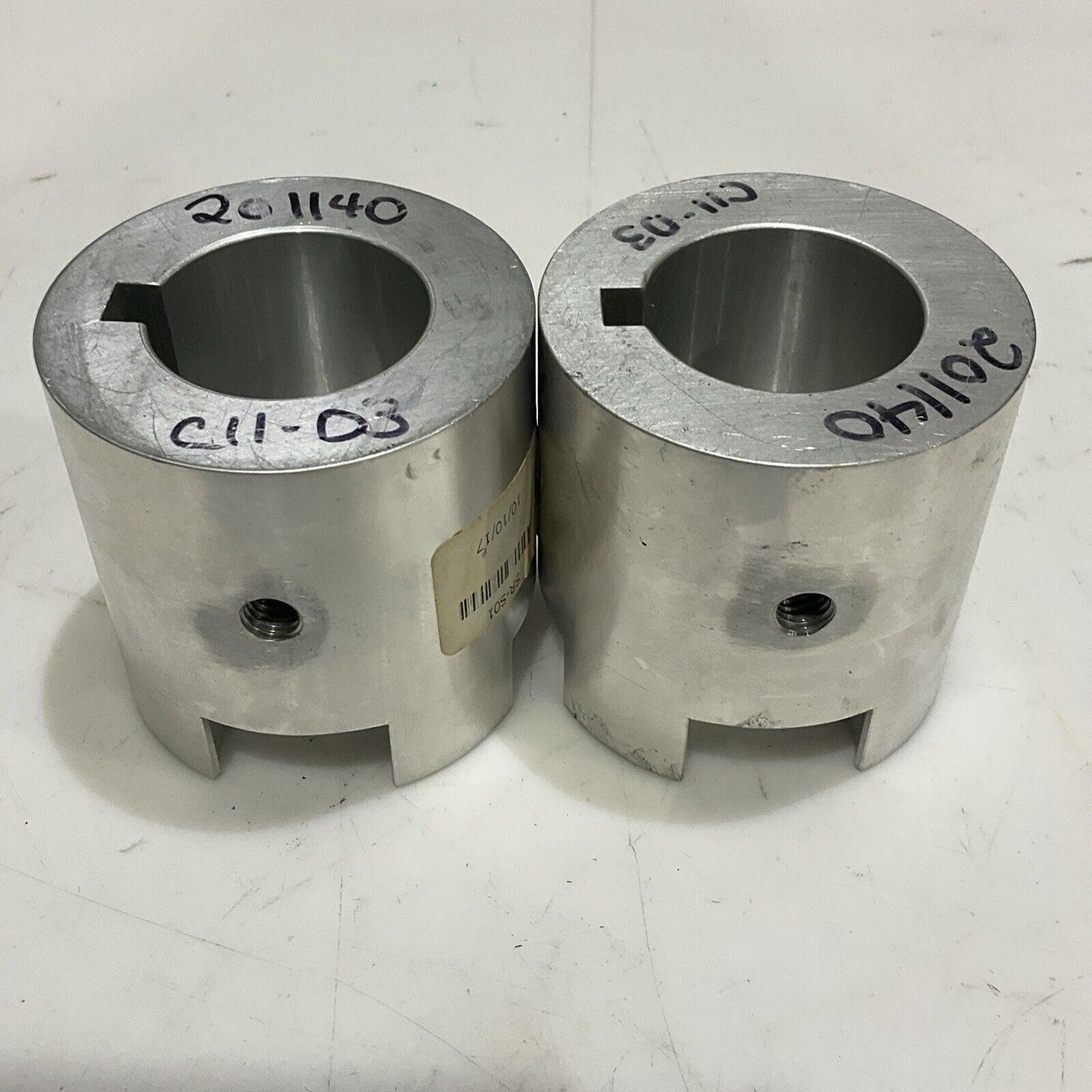 JBT WT100-011 J050058716 SR-S01  COUPLING SIZE 28 SPECIAL 254TC LOT OF 2 U4M