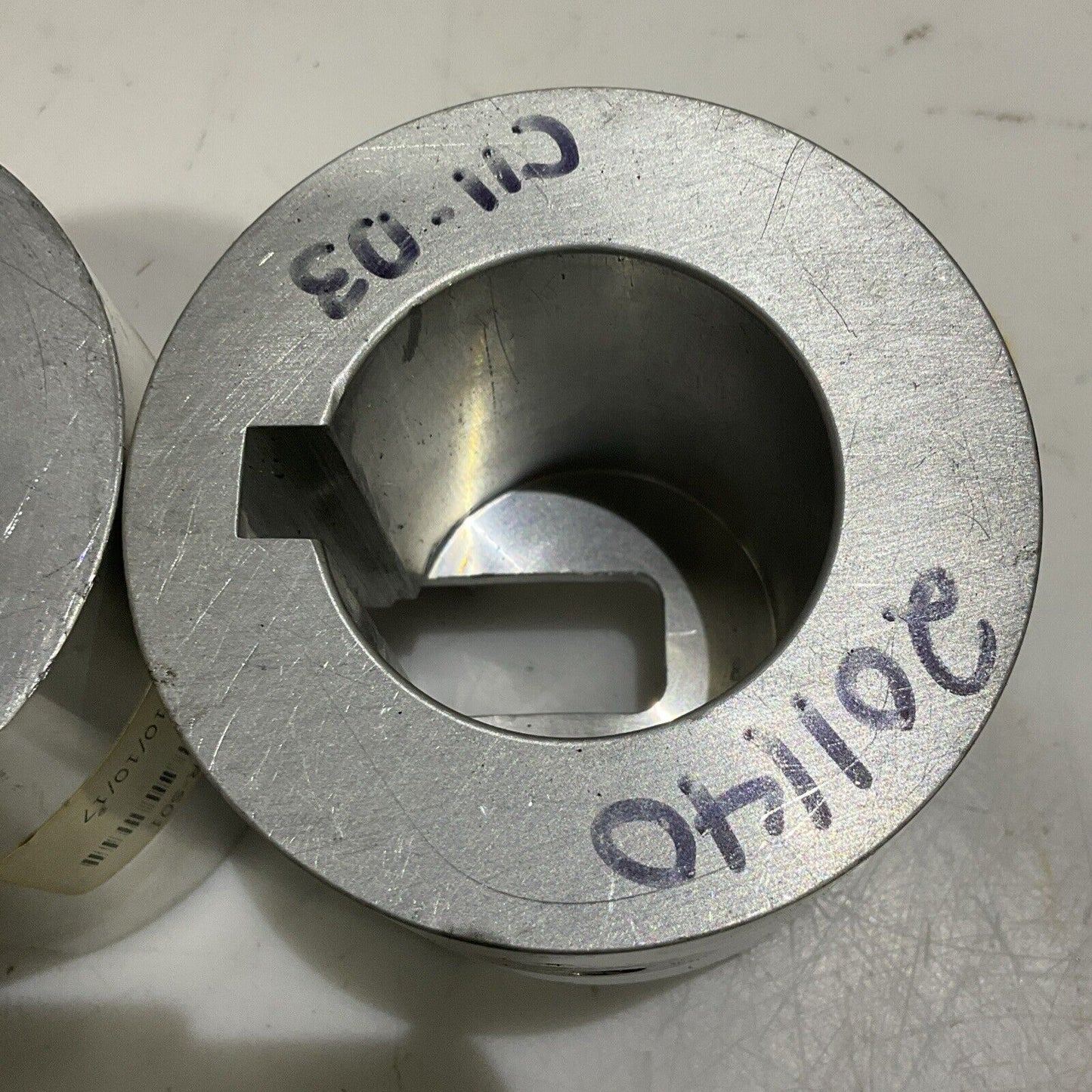 JBT WT100-011 J050058716 SR-S01  COUPLING SIZE 28 SPECIAL 254TC LOT OF 2 U4M