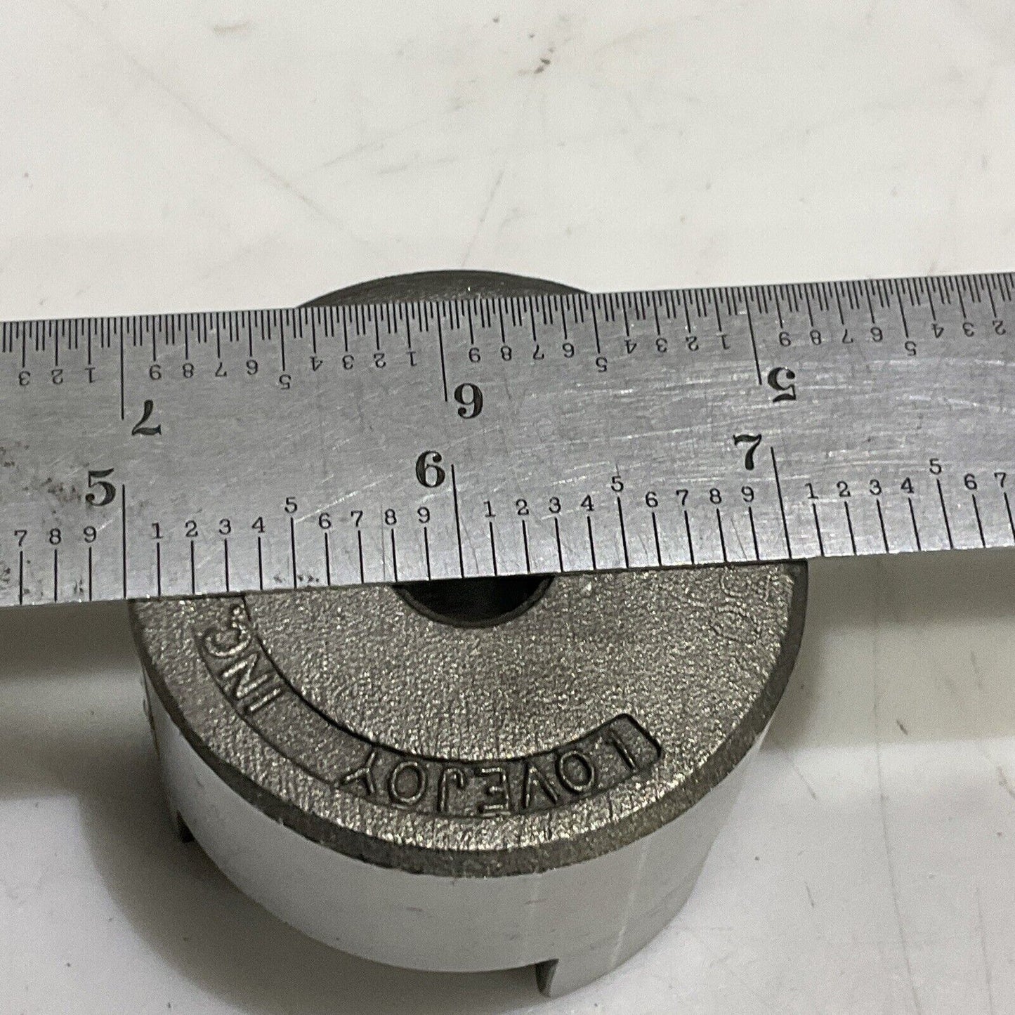 LOVEJOY SS-095 JAW COUPLING HUB 5/8 3/16 X 3/32 KW LOT OF 2 U4M