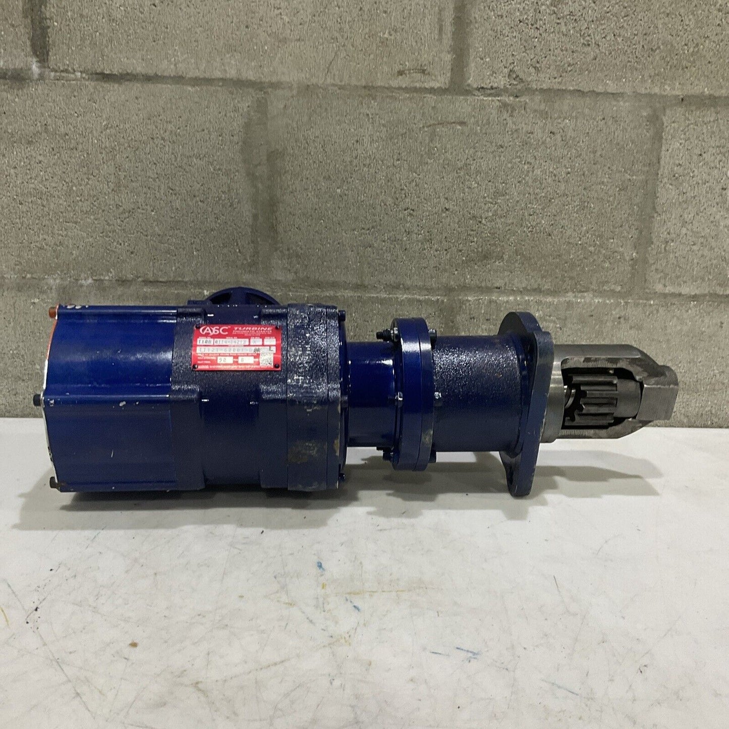 ASC T10B TT121-60001-B2L TURBINE PNEUMATIC STARTER 90 PSIG U4M