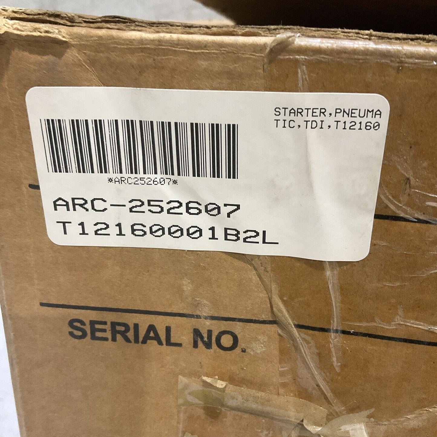 ASC T10B TT121-60001-B2L TURBINE PNEUMATIC STARTER 90 PSIG U4M