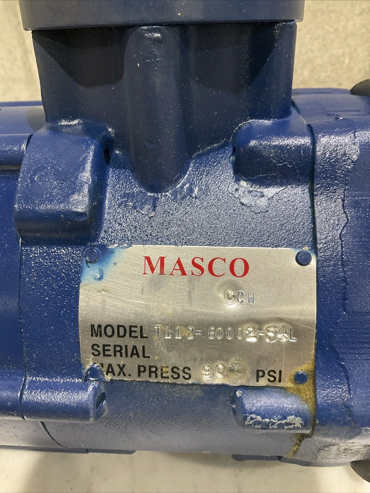 MASCO TDI T112-60002-F4L REMAN STARTER 90 PSIG U4M