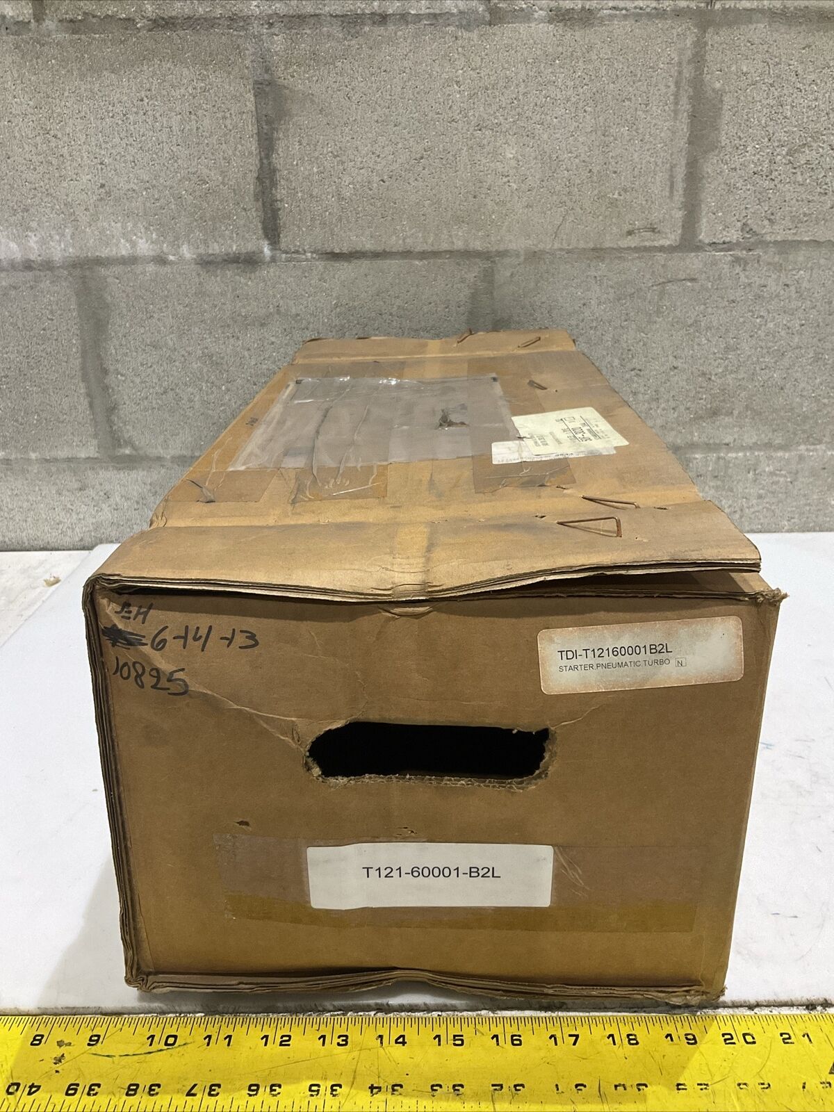 MASCO T121B T121-60001-B21 PNEUMATIC TURBO STARTER 90 PSIG U4M