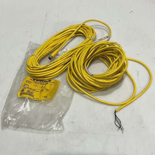 TURCK PKG-4M-9 U0935-39 CABLE ASSEMBLY LOT OF 2 U4M