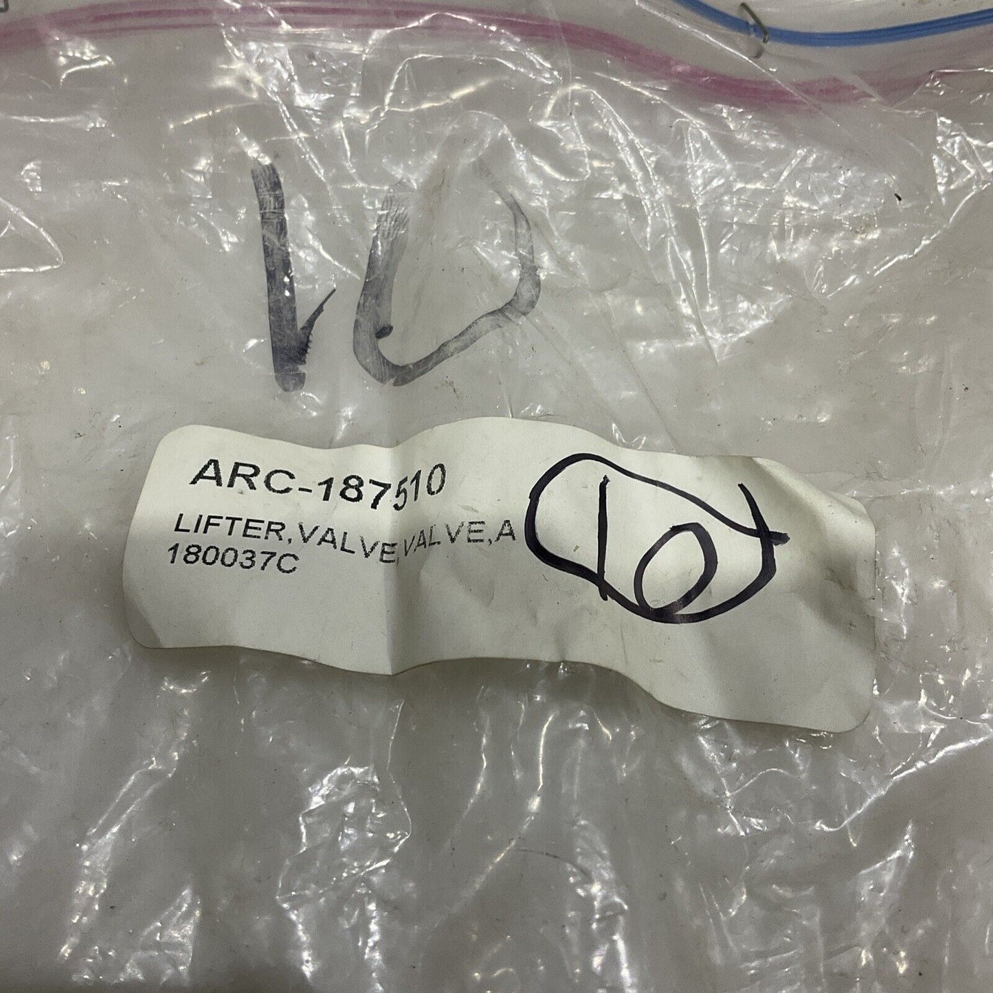 ARROW ENGINE 180037C ARC187510 LIFTER VALVE LOT OF 10 U4M