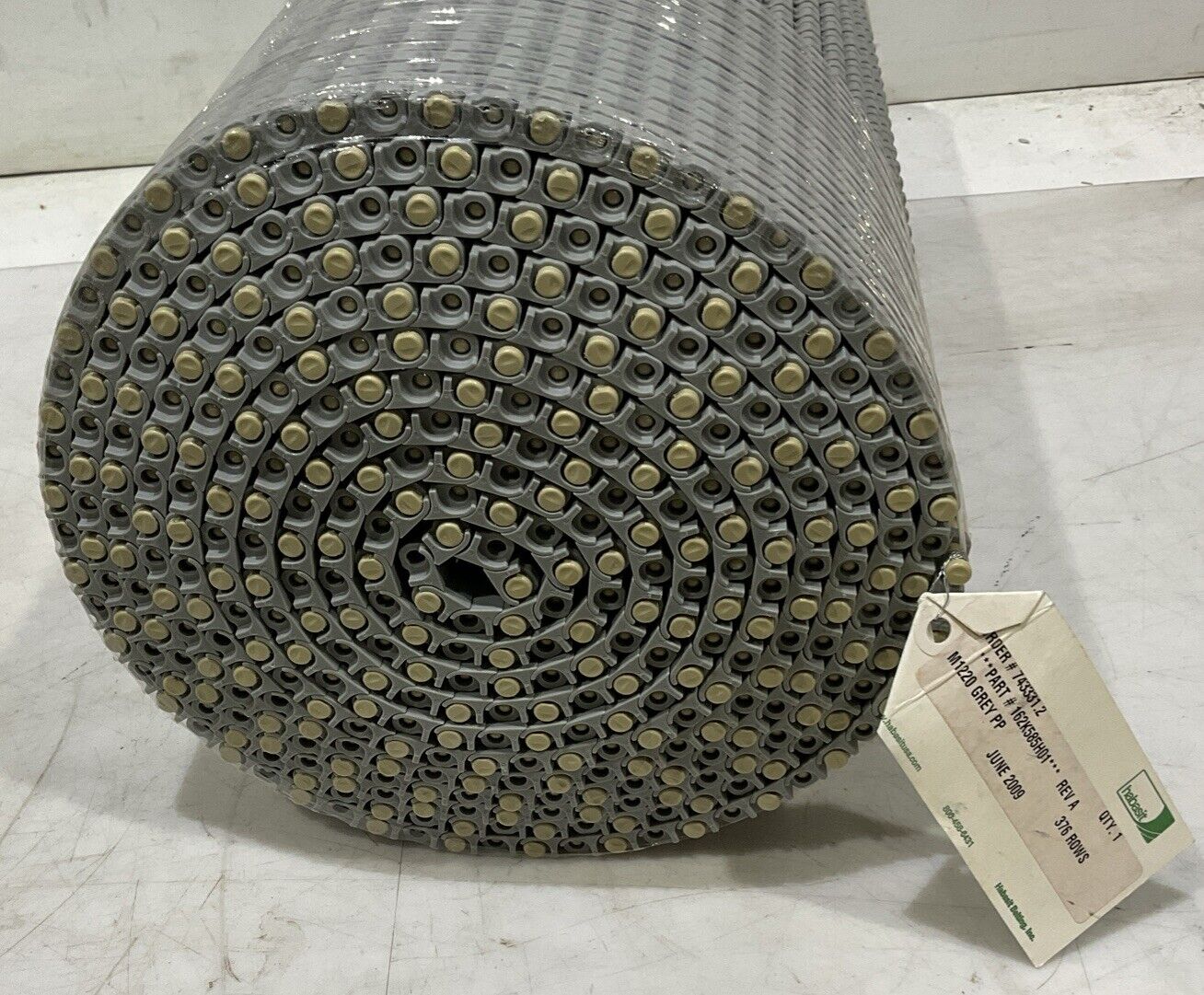 HABASIT AMERICA 23” X 188” MODULAR BELTING U3S