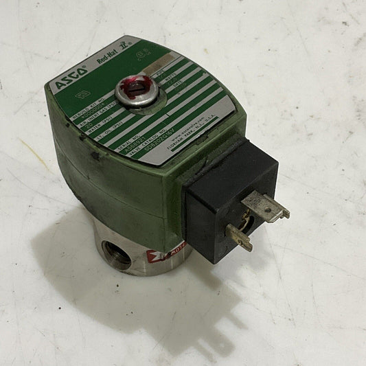 ASCO SD8202G16V SOLENOID VALVE 1/4 22.5 W