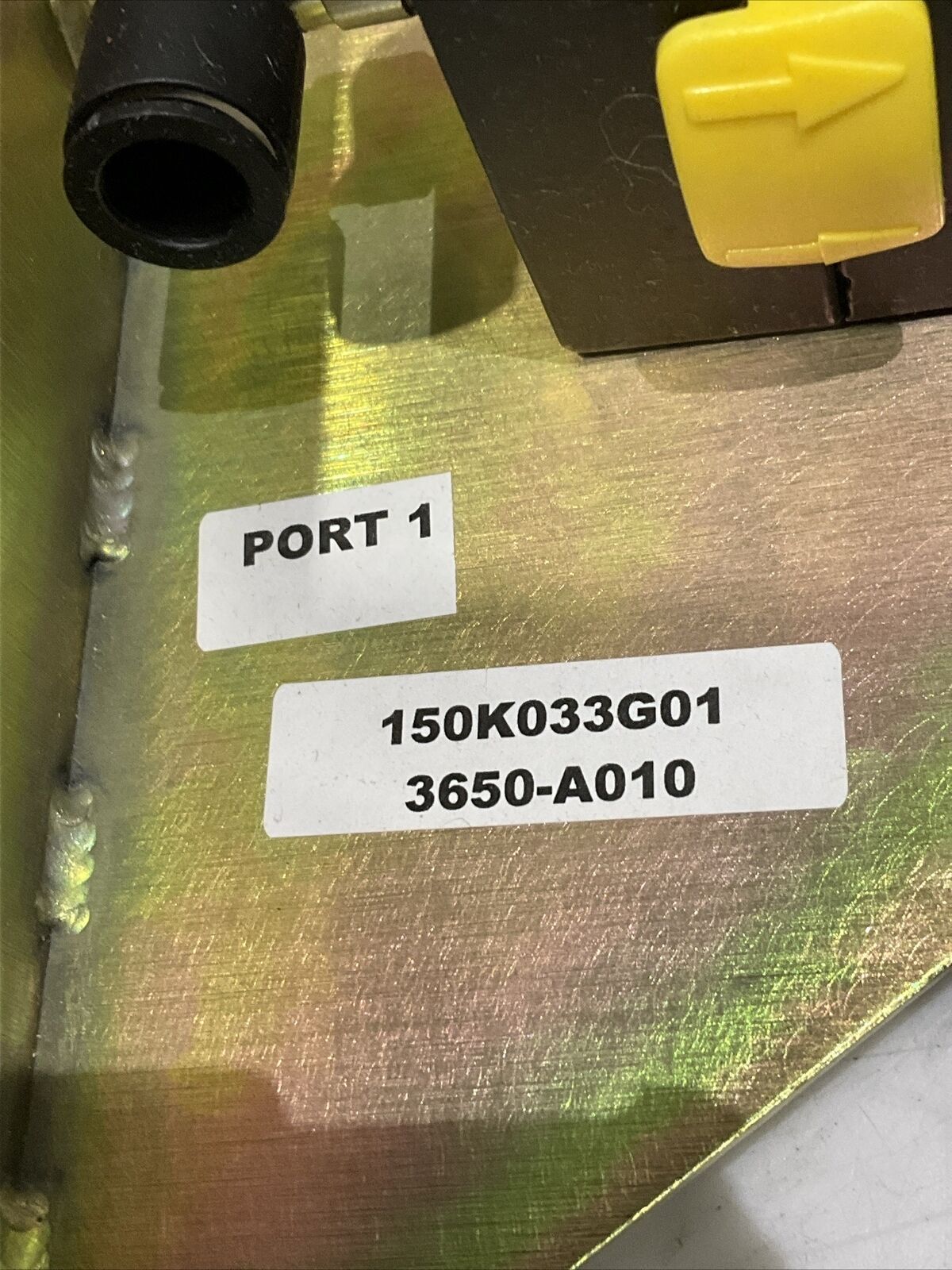 PARKER PNEUMATIC SUPPLY PANEL R75-02A PPS1-1C3-RHM PID-590JJ 55B-11-PI-590JJ U3S