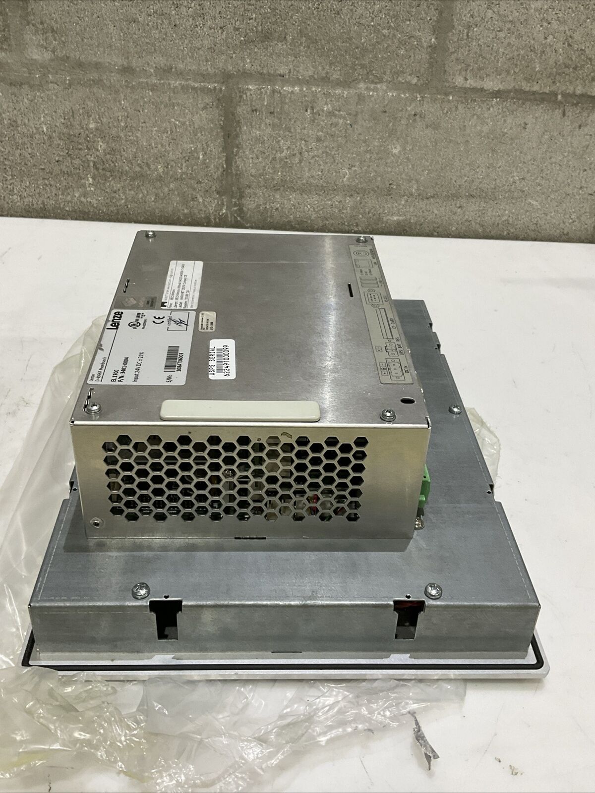 LENZE EL 1700 3401-0004 OPERATOR INTERFACE TOUCH SCREEN U3S
