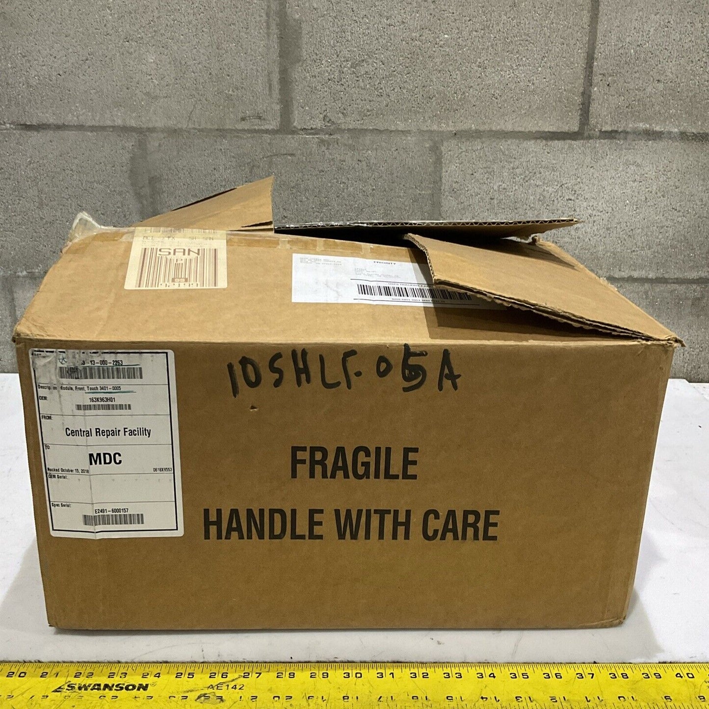 LENZE EL 1700 3401-0004 OPERATOR INTERFACE TOUCH SCREEN U3S