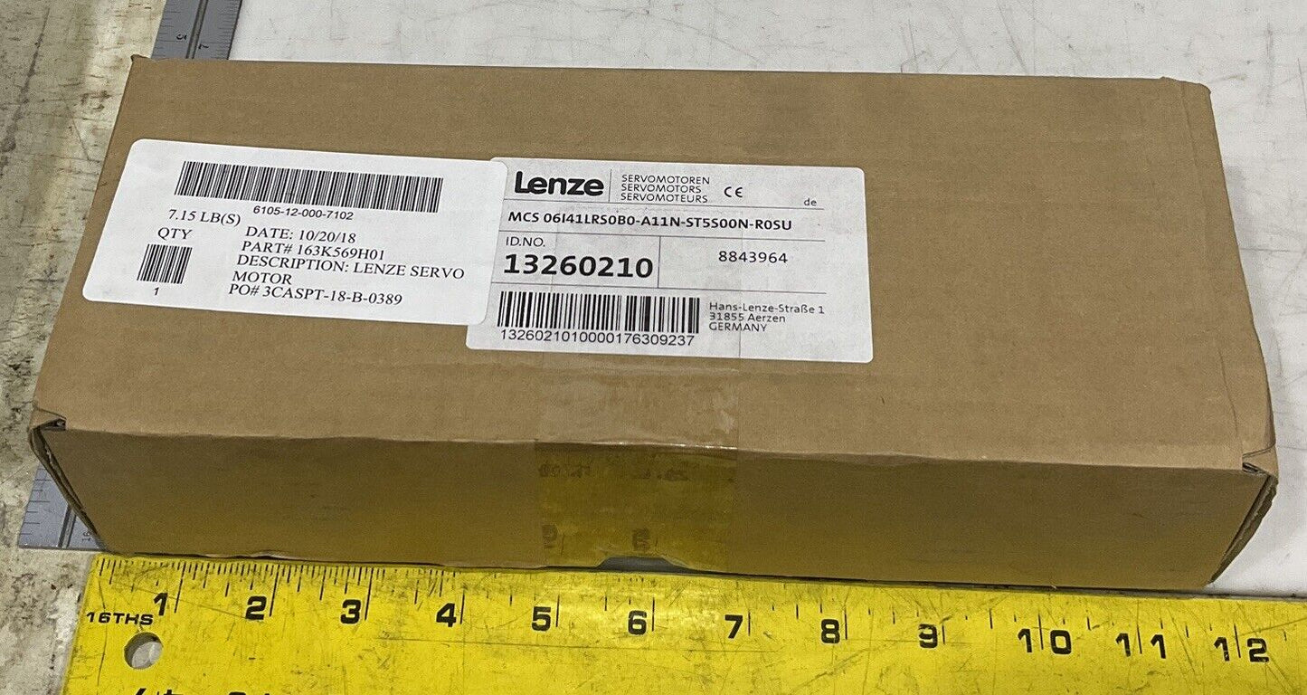 LENZE MCS 06I41LRS0B0-A11N-ST5S00N-R0SU SERVO MOTOR U3S