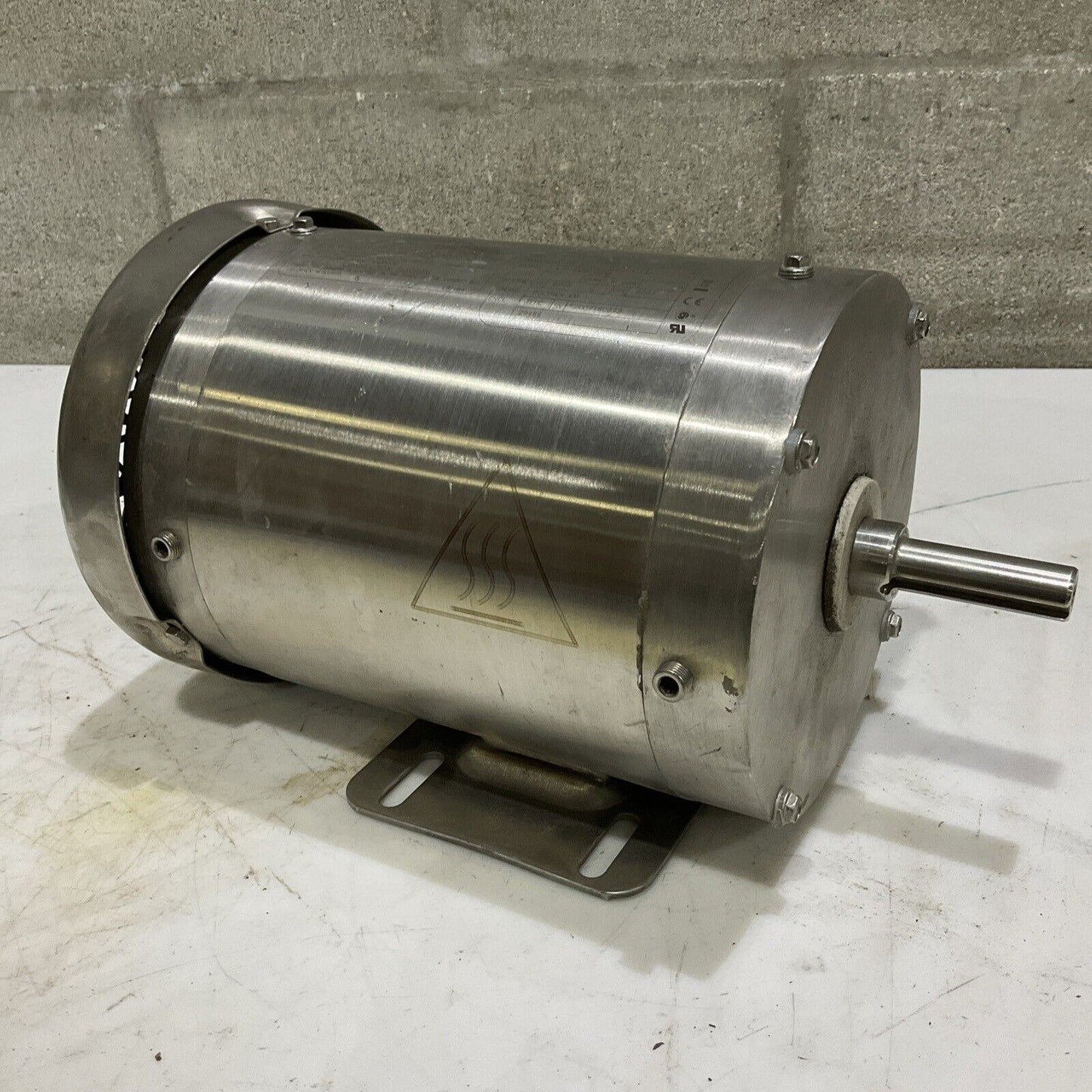 BALDOR 35V202R119G1 STAINLEES STEEL MOTOR .25 HP 460A 850RPM 60HZ U4M