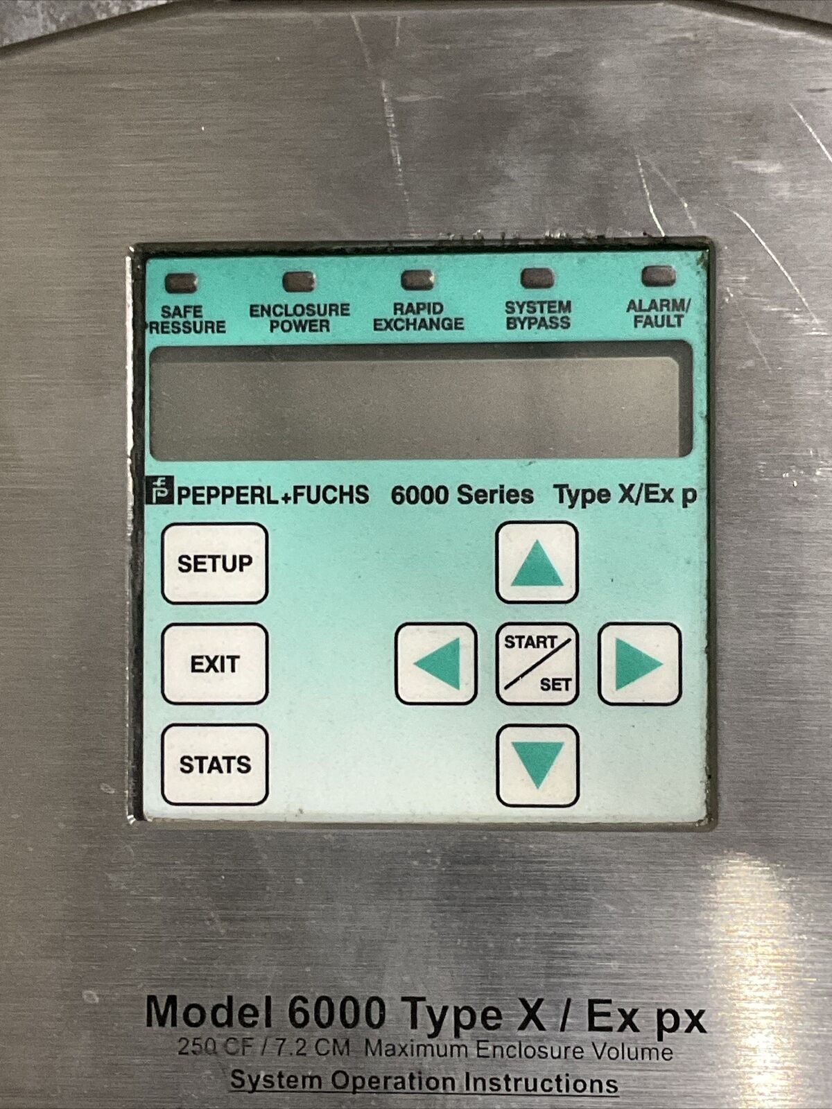 PEPPERL+FUCHS 6000 TYPE X / EX PX PURGE PRESSURIZA SYSTEM JEPH41A PEPPERL+FUCHS 6000 TYPE X / EX PX PURGE PRESSURIZA SYSTEM JEPH41A