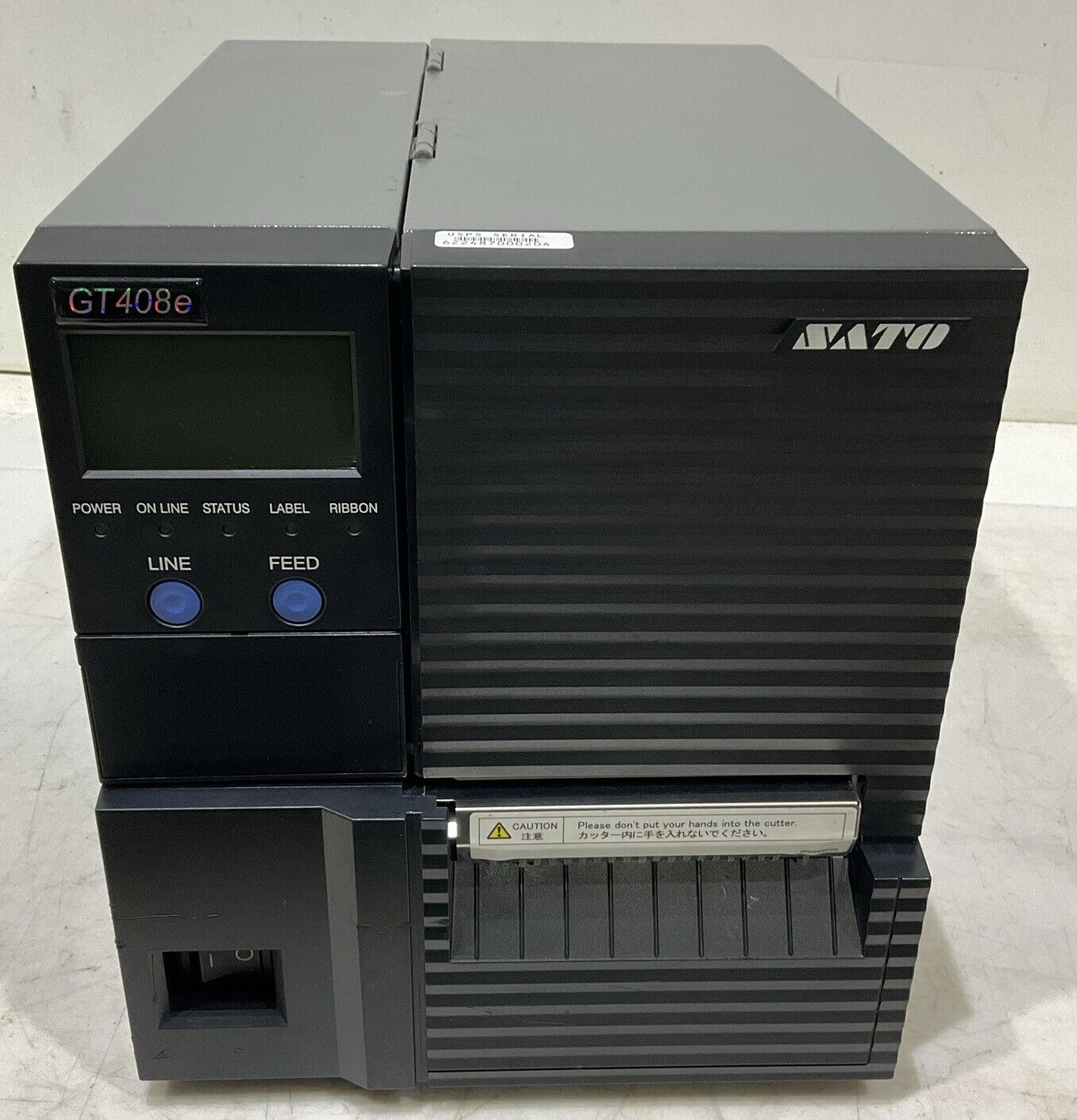 SATO GT408E THERMAL BARCODE PRINTER U3S