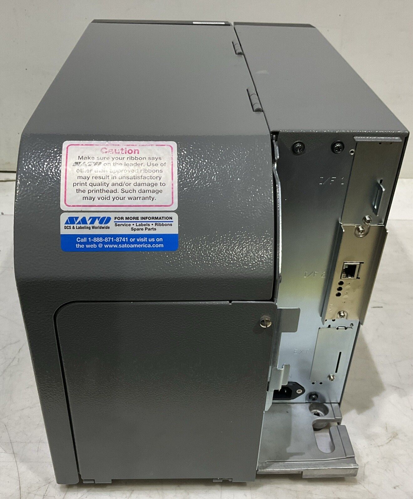 SATO GT408E THERMAL BARCODE PRINTER U3S
