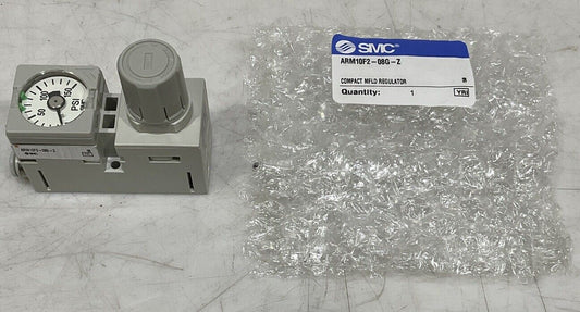 SMC ARM10F2-08G-Z COMPACT MANIFOLD REGULATOR U3S