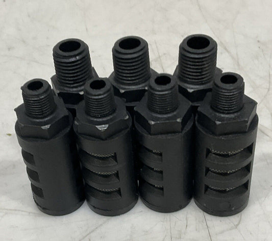 ARROW PNEUMATICS SQF-2 SUPER QUIETFLOW MUFFLER LOT OF 7 U3S