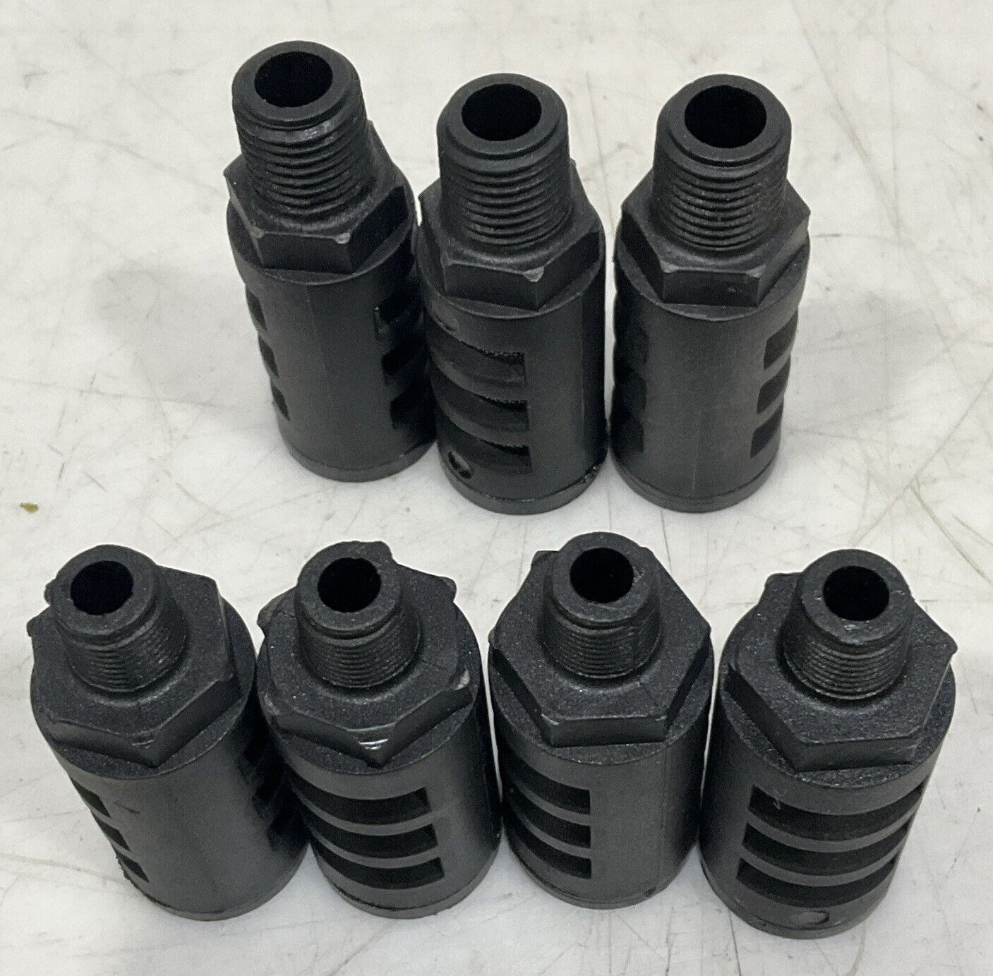 ARROW PNEUMATICS SQF-2 SUPER QUIETFLOW MUFFLER LOT OF 7 U3S