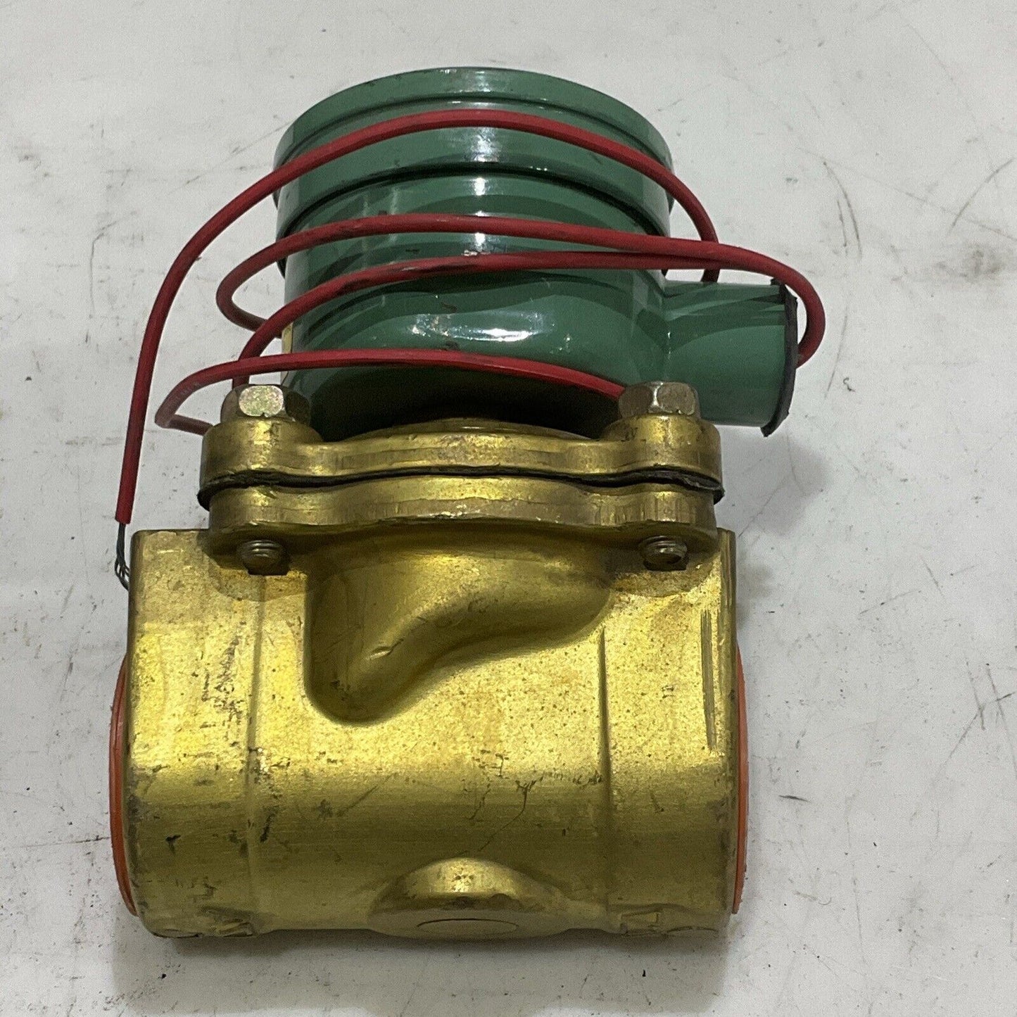ASCO EF80171 F511009 EF8210B55 SOLENOID VALVE 150/125 PSI 15.4 W 1-1/4 PIPE 120V