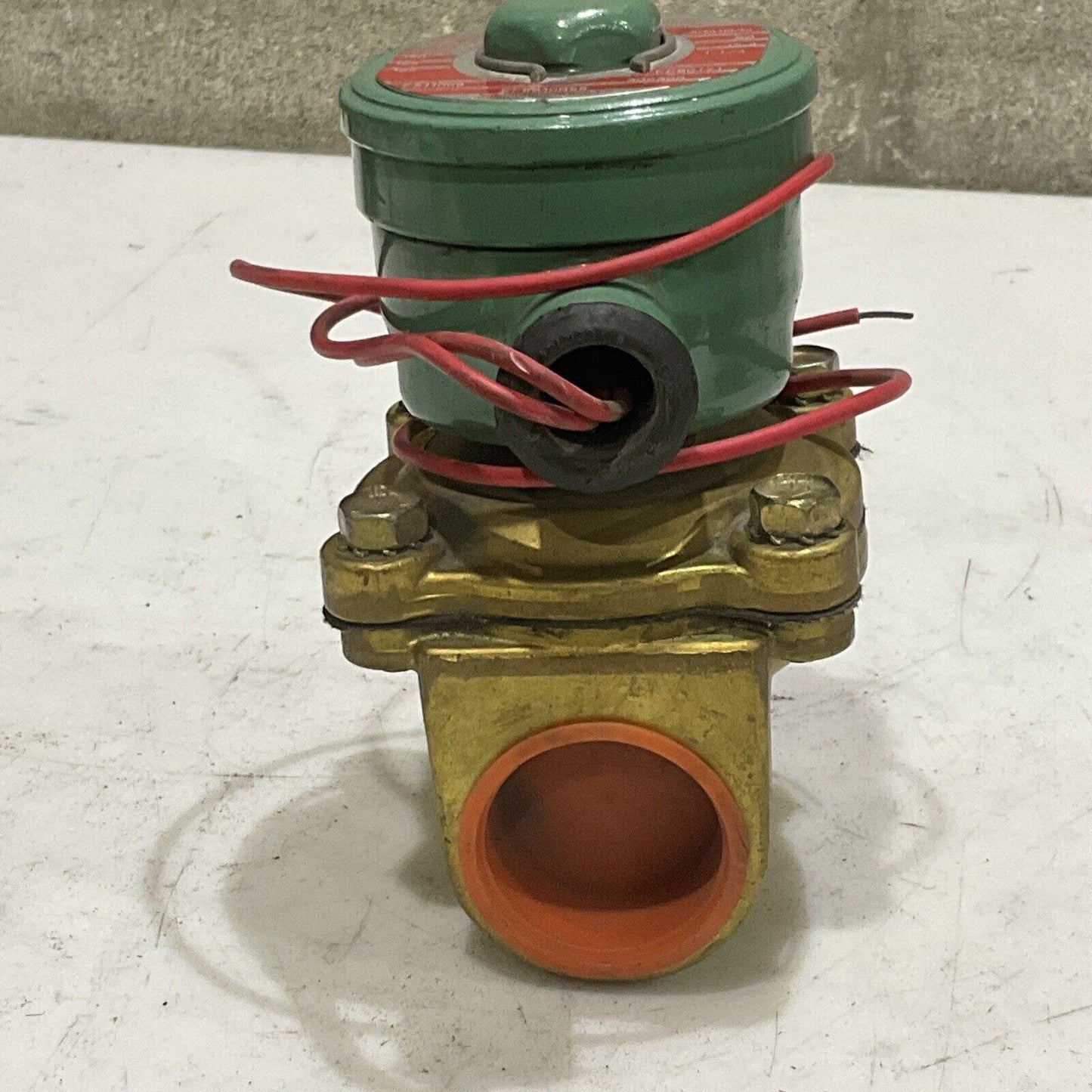 ASCO EF80171 F511009 EF8210B55 SOLENOID VALVE 150/125 PSI 15.4 W 1-1/4 PIPE 120V